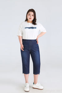 Sammy Jackson™ Leah Plus Size Driekwartsbroek | Trendy & Veelzijdig