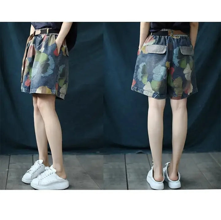 Sammy Jackson™ Zola Plus Size Denim Short | Uniek & Stijlvol