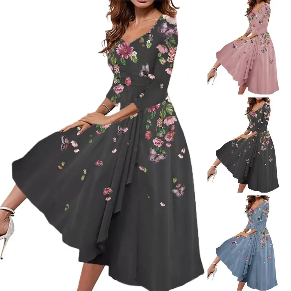 Sammy Jackson™ Charisa Plus Size Jurk | Vrolijk & Stijlvol