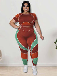 Sammy Jackson™ Alessandra Plus Size Sportset | Sportief & Stijlvol