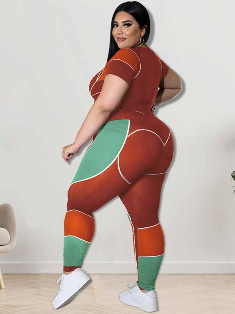 Sammy Jackson™ Alessandra Plus Size Sportset | Sportief & Stijlvol