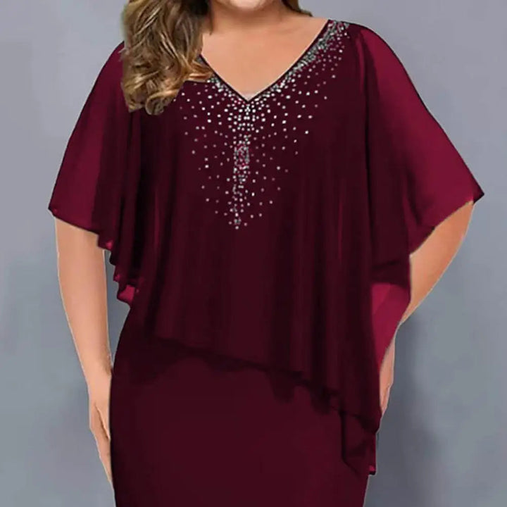 Sammy Jackson™ Janice Plus Size Jurk | Stijlvol & Comfortabel