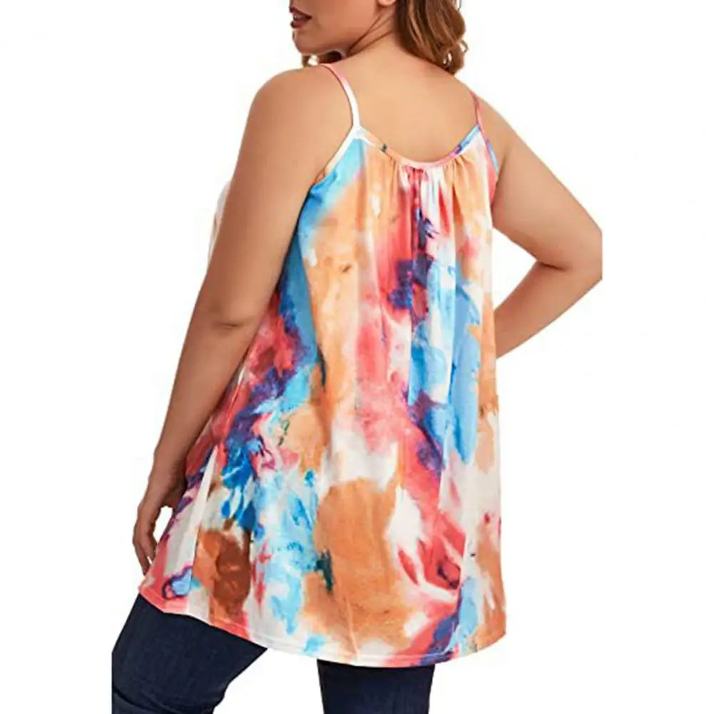 Sammy Jackson™ Idina Plus Size Top | Mouwloos & Comfortabel