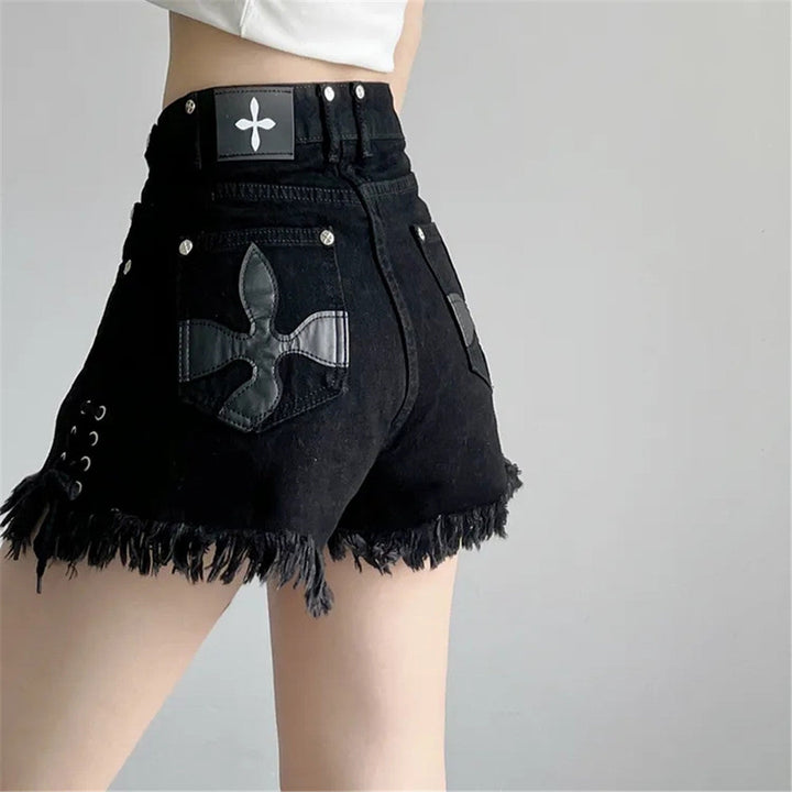 Sammy Jackson™ Wynona Plus Size Denim Short | Stoer & Stijlvol