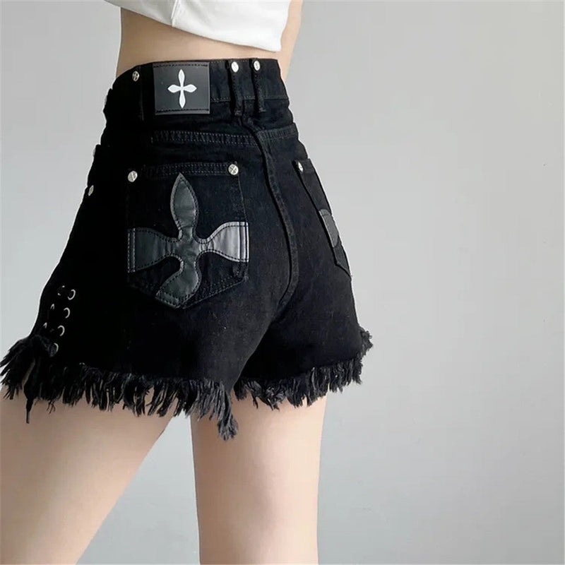Sammy Jackson™ Wynona Plus Size Denim Short | Stoer & Stijlvol