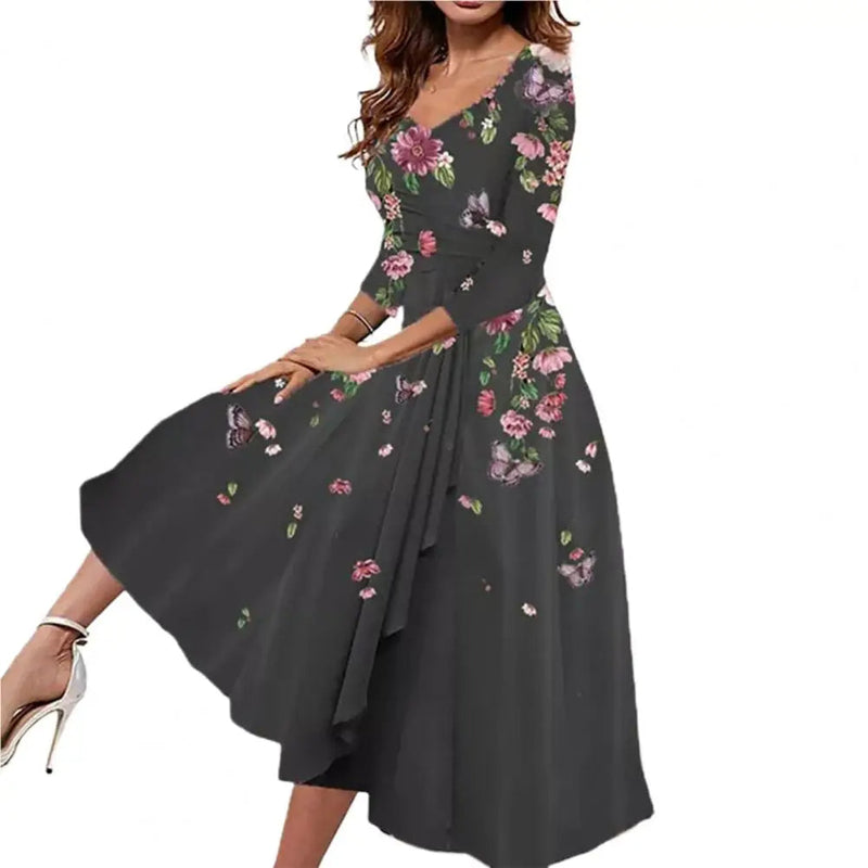 Sammy Jackson™ Charisa Plus Size Jurk | Vrolijk & Stijlvol