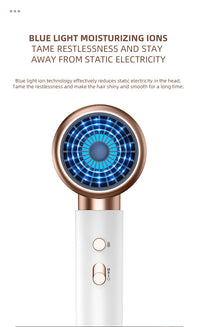 PROFESSIONAL HAIRDRYER 2400W WITH COLD AND WARM AIR - NEGATIVE IONS - POWERFUL HAIRDRYER FOR SALON RESULTS