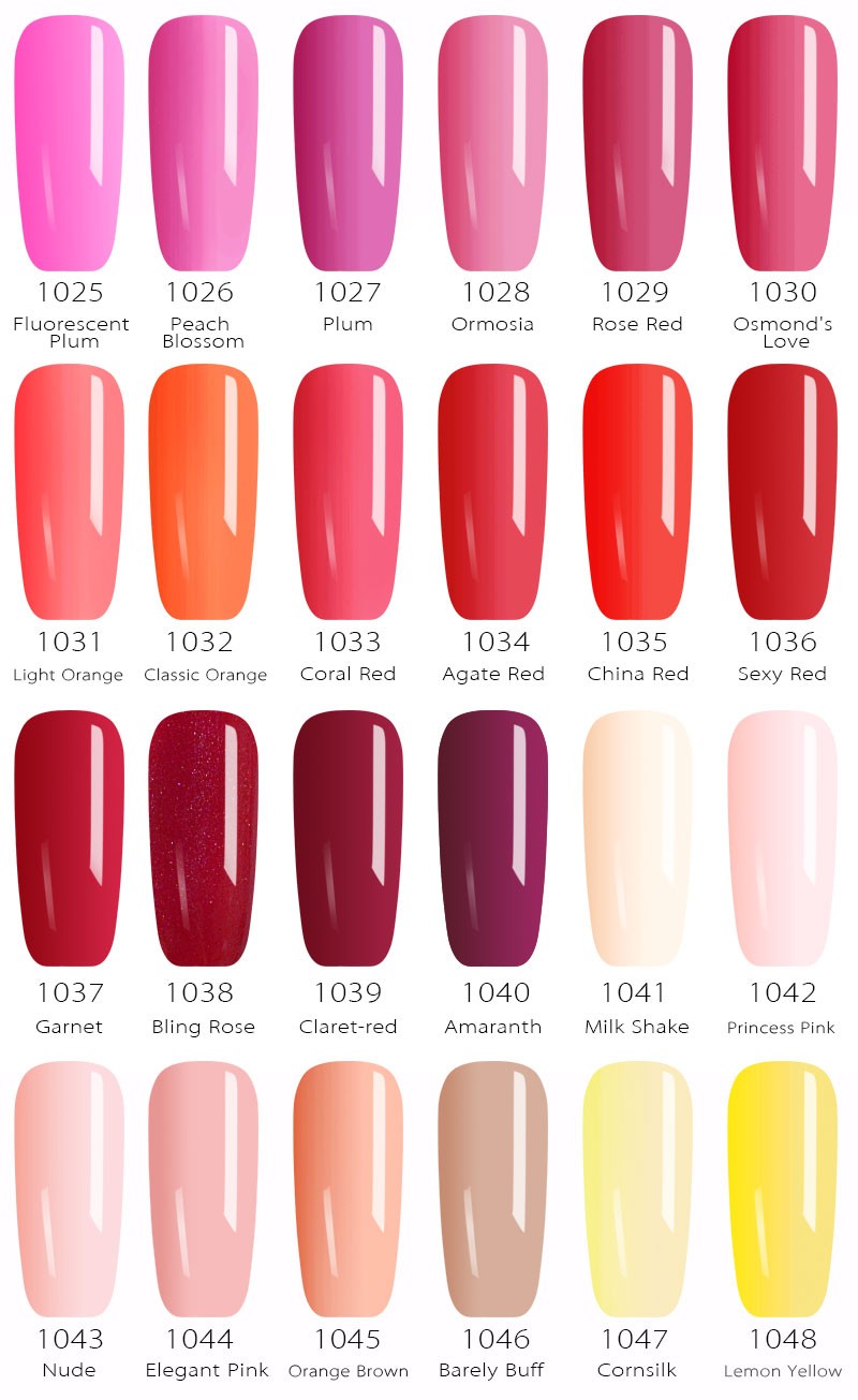 Gel Nail Polish UV LED – Luxury Colors 12ML