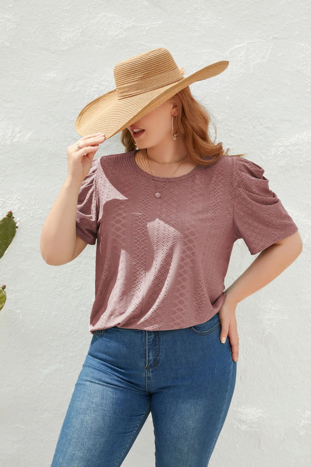 Sammy Jackson™ Helga Plus Size Blouse | Comfortabel & Stijlvol