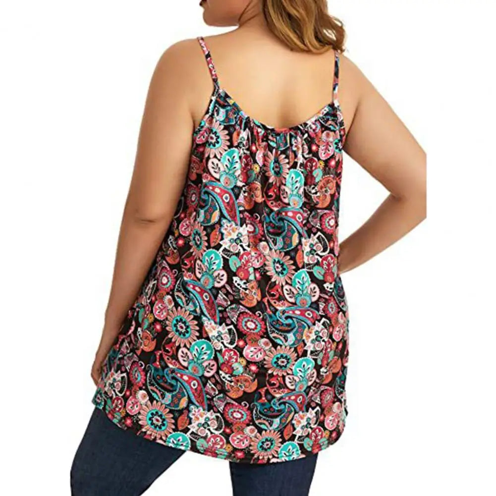 Sammy Jackson™ Idina Plus Size Top | Mouwloos & Comfortabel