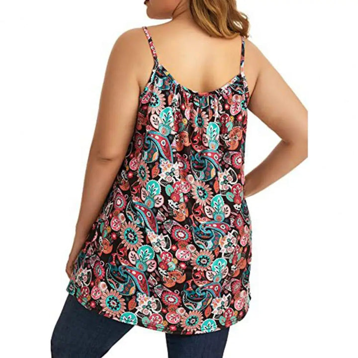 Sammy Jackson™ Idina Plus Size Top | Mouwloos & Comfortabel