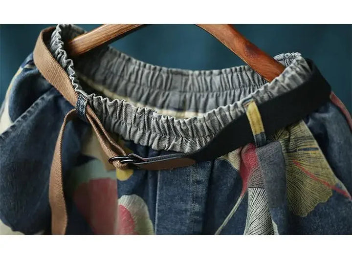 Sammy Jackson™ Zola Plus Size Denim Short | Uniek & Stijlvol