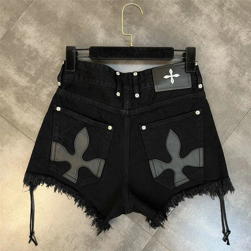 Sammy Jackson™ Wynona Plus Size Denim Short | Stoer & Stijlvol