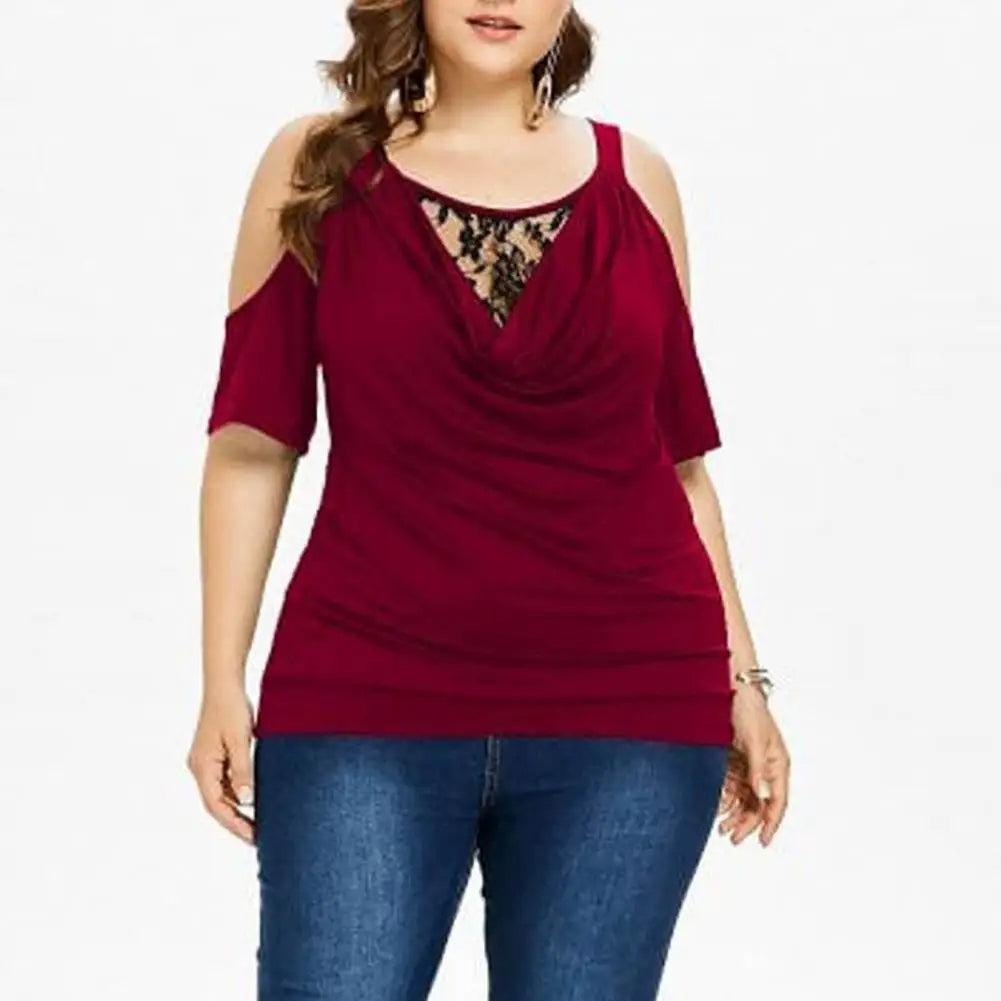 Sammy Jackson™ Michelle Plus Size T-Shirt | Stijlvol & Veelzijdig