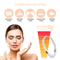 EMS FACIAL TONER WITH LED THERAPY - SLIMMER FACE AND DOUBLE CHIN REMOVAL