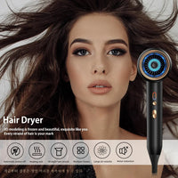 PROFESSIONAL HAIRDRYER 2400W WITH COLD AND WARM AIR - NEGATIVE IONS - POWERFUL HAIRDRYER FOR SALON RESULTS