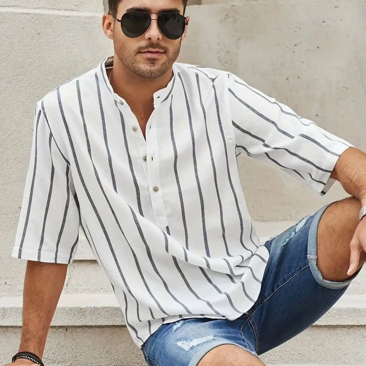 Sammy Jackson™ Lucian Shirt | Striped & Trendy