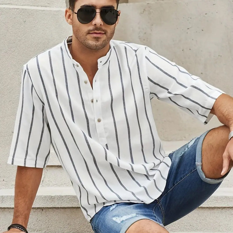 Sammy Jackson™ Lucian Shirt | Striped & Trendy