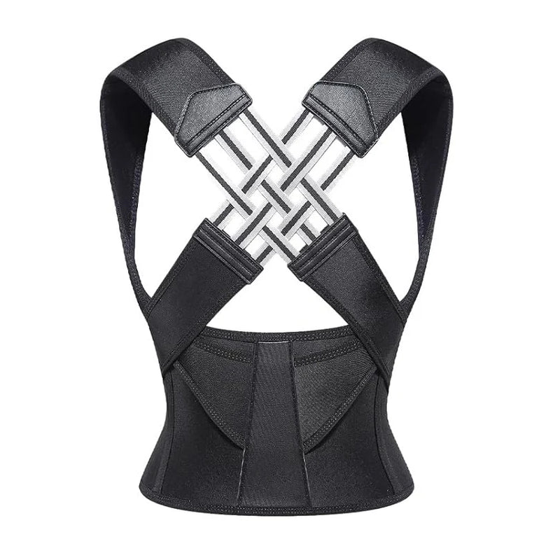 ADJUSTABLE POSTURE CORRECTOR FOR WOMEN AND CHILDREN - BREATHABLE BACK SUPPORT