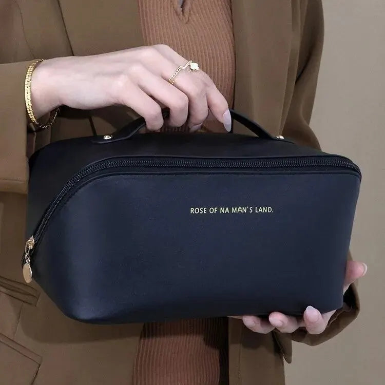 Makeup Organizer with Zipper – Luxury Toiletry Bag for Travel
