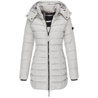 Warme Dames Donsjack met Capuchon - Olivia