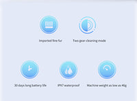 SONIC ELECTRIC TOOTHBRUSH - WATERPROOF AND USB RECHARGEABLE