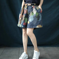 Sammy Jackson™ Zola Plus Size Denim Short | Uniek & Stijlvol