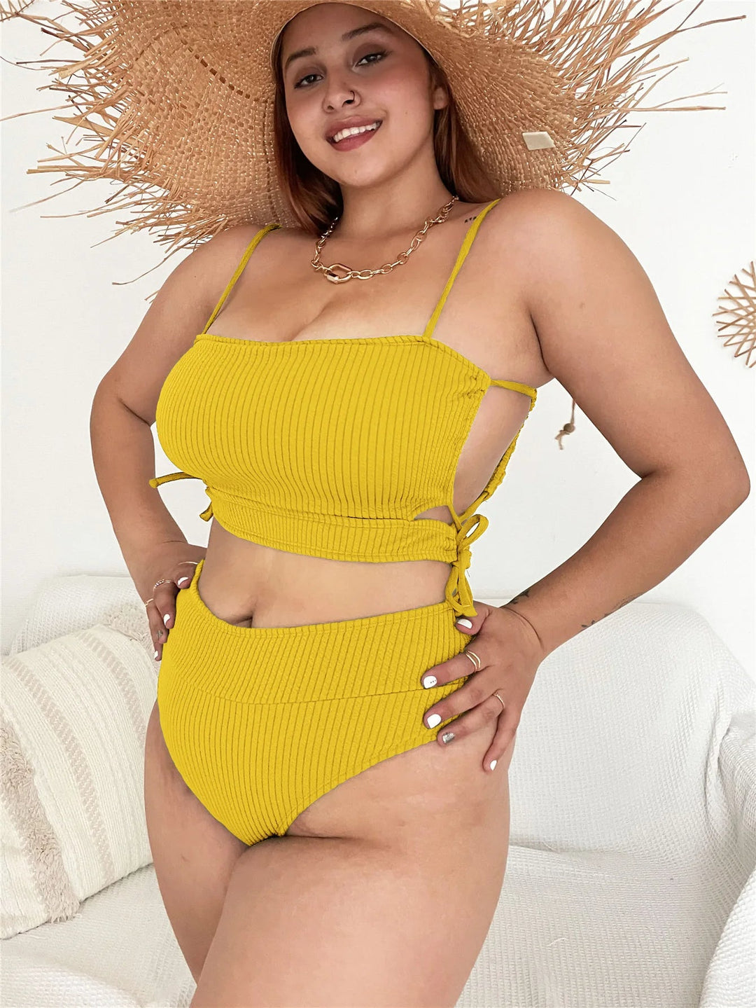 Sammy Jackson™ Zoey Plus Size Bikini | Comfortabel & Stijlvol
