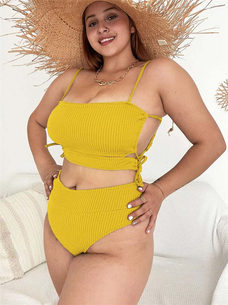 Sammy Jackson™ Zoey Plus Size Bikini | Comfortabel & Stijlvol