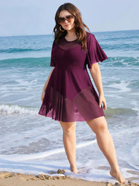 Sammy Jackson™ Alyssa Plus Size Zwermjurk | Stijlvol & Comfortabel