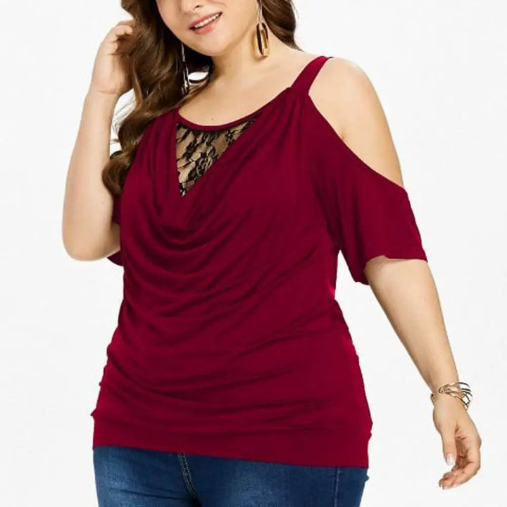 Sammy Jackson™ Michelle Plus Size T-Shirt | Stijlvol & Veelzijdig