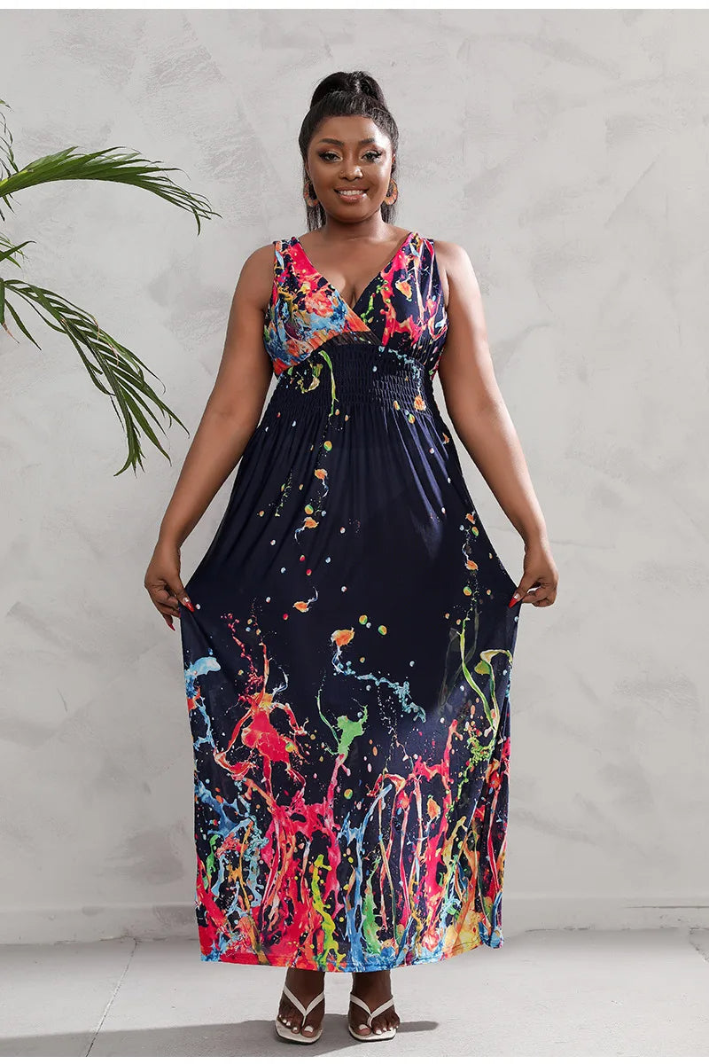 Sammy Jackson™ Gianna Plus Size Strandjurk | Casual & Comfortabel