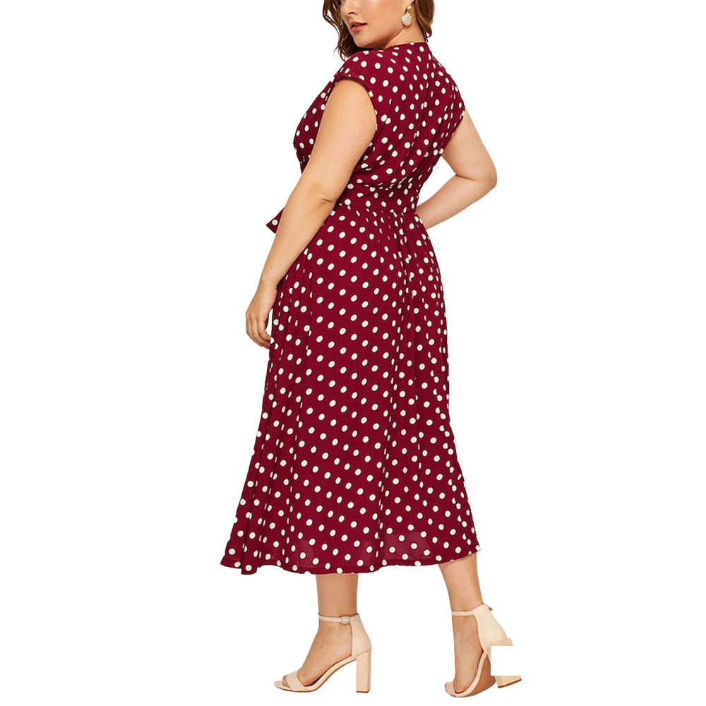 Sammy Jackson™ Sandy Sukienka Plus Size | Komfortowa i Seksowna