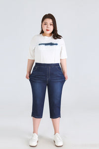 Sammy Jackson™ Leah Plus Size Driekwartsbroek | Trendy & Veelzijdig