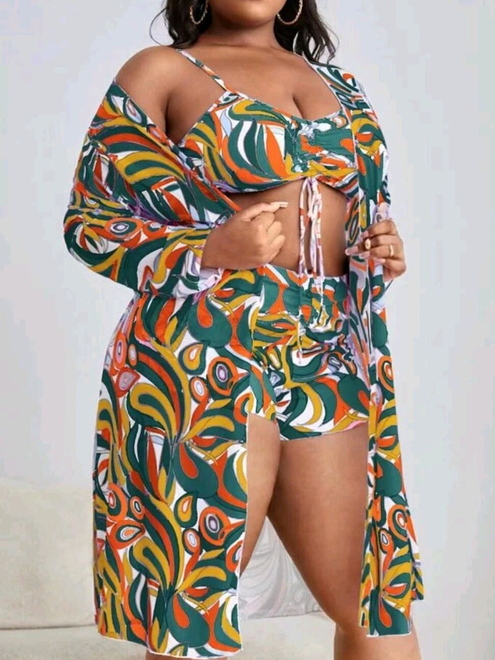 Sammy Jackson™ Laetitia Bikini w rozmiarze plus | Stylowy i unikalny
