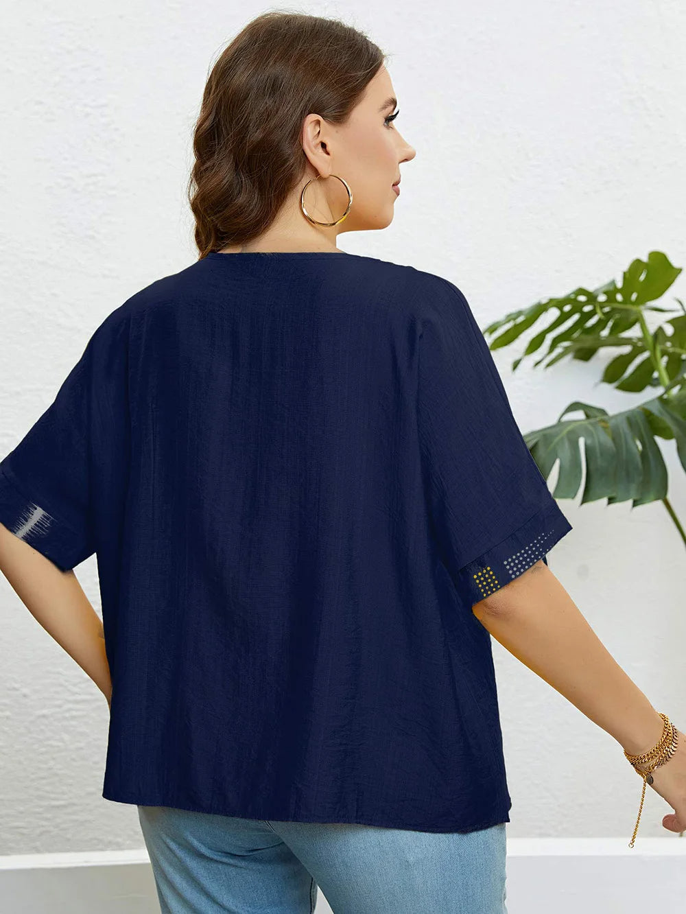 Sammy Jackson™ Dorien Koszulka Plus Size | Komfortowa i Codzienna