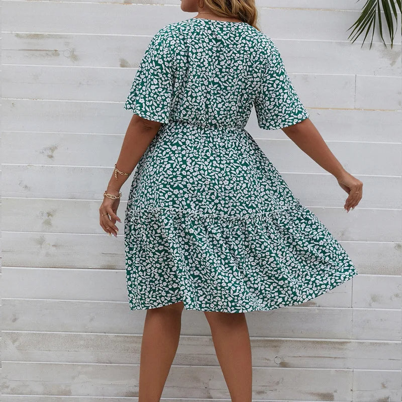 Sammy Jackson™ Alison Plus Size Jurk | Stijlvol & Comfortabel