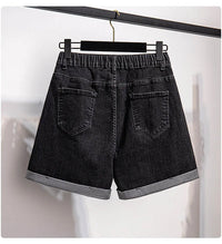 Sammy Jackson™ Flora Plus Size szorty jeansowe | Casual i stylowe