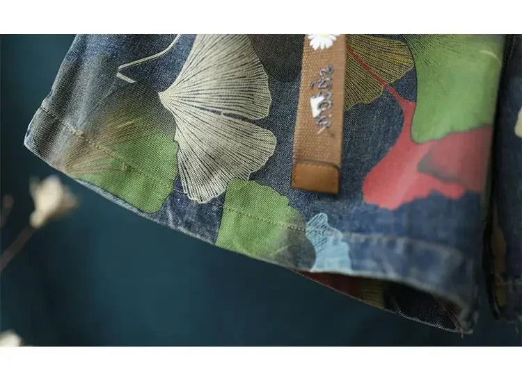 Sammy Jackson™ Zola Plus Size Denim Short | Uniek & Stijlvol
