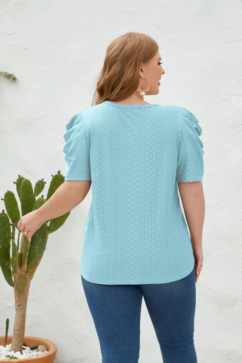 Sammy Jackson™ Helga Plus Size Blouse | Comfortabel & Stijlvol