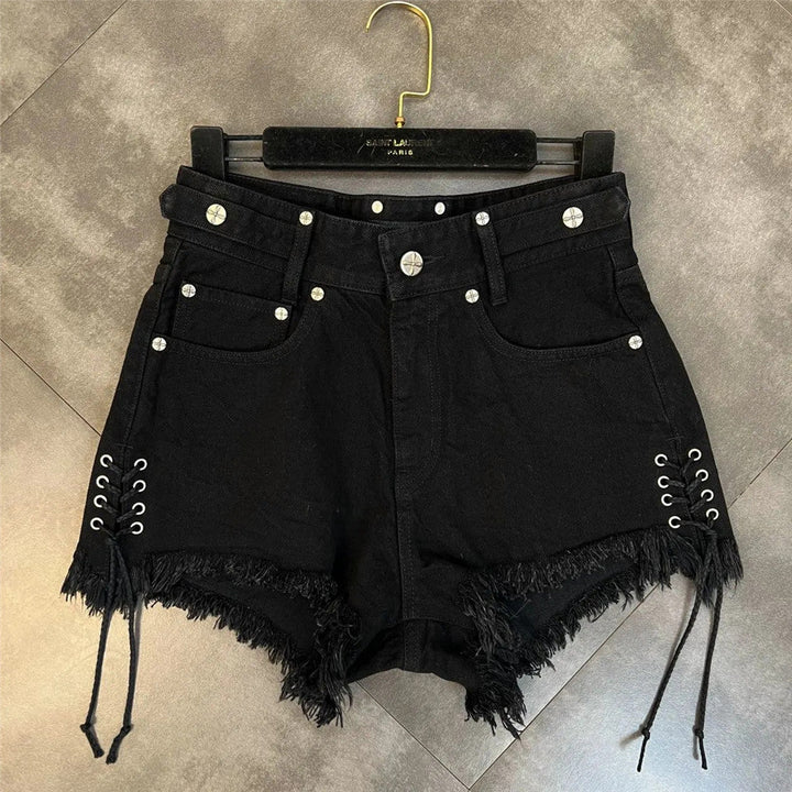 Sammy Jackson™ Wynona Plus Size Denim Short | Stoer & Stijlvol