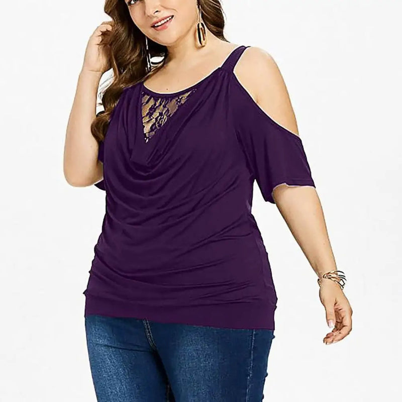 Sammy Jackson™ Michelle Plus Size T-Shirt | Stijlvol & Veelzijdig