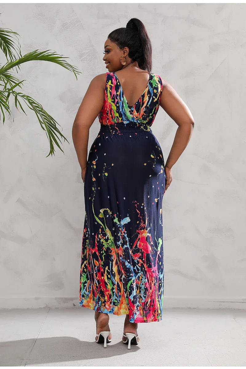 Sammy Jackson™ Gianna Plus Size Strandjurk | Casual & Comfortabel