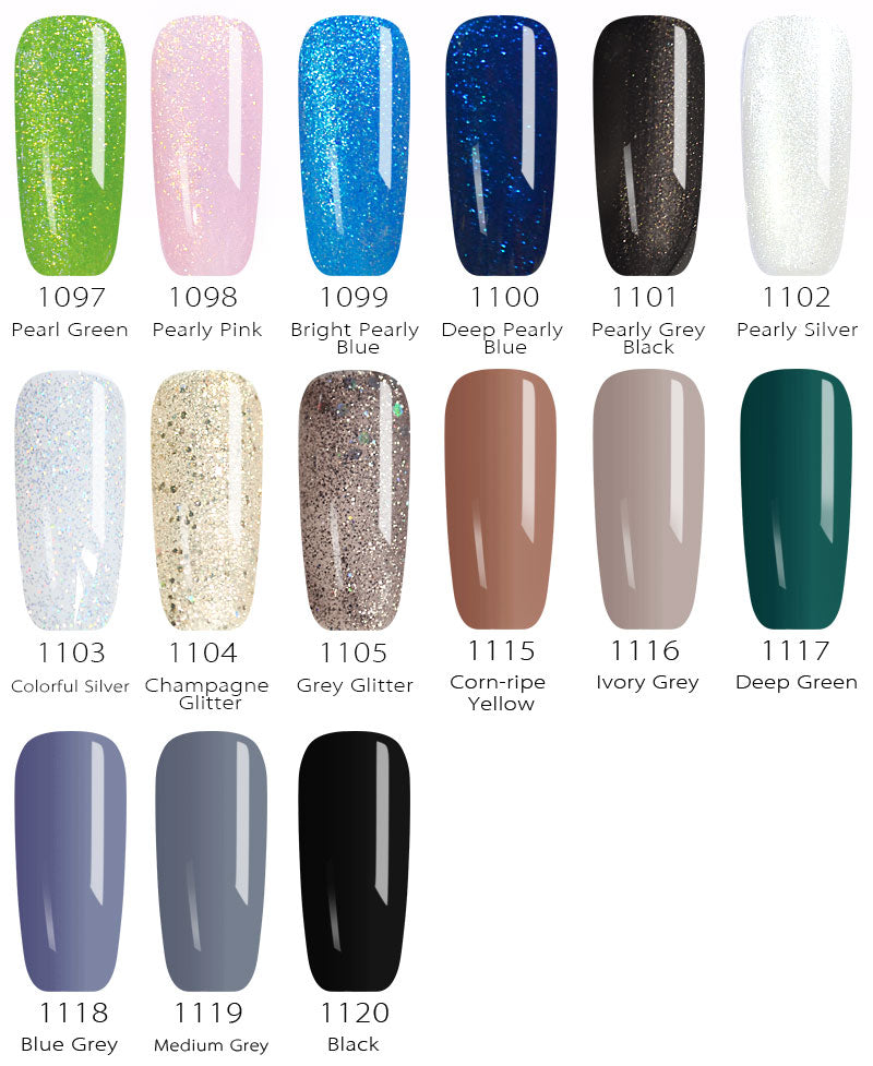 Gel Nail Polish UV LED – Luxury Colors 12ML