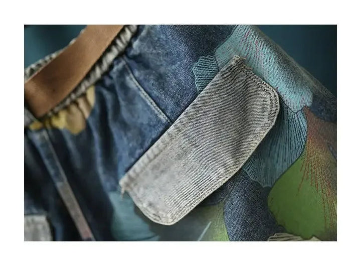 Sammy Jackson™ Zola Plus Size Denim Short | Uniek & Stijlvol