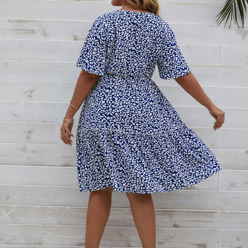 Sammy Jackson™ Alison Plus Size Jurk | Stijlvol & Comfortabel