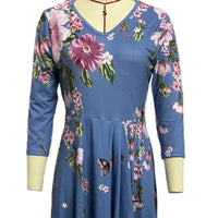 Sammy Jackson™ Charisa Plus Size Jurk | Vrolijk & Stijlvol