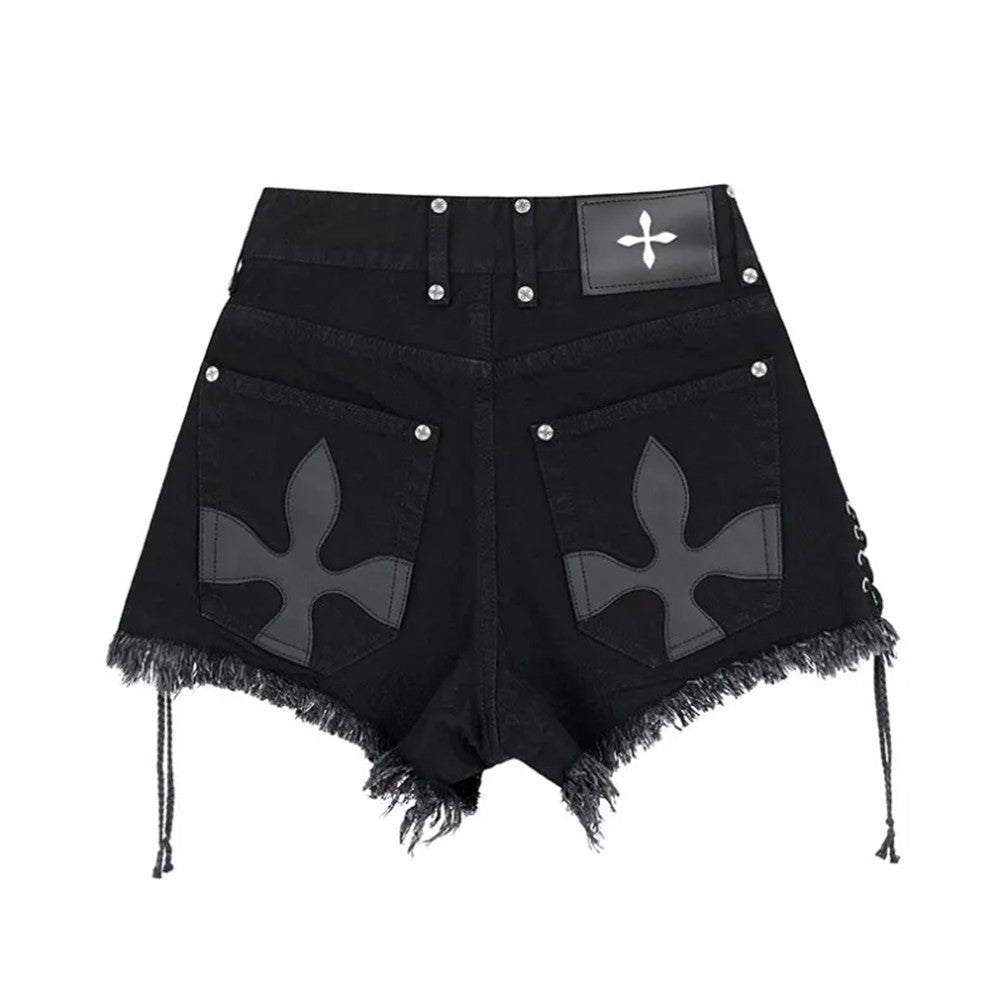 Sammy Jackson™ Wynona Plus Size Denim Short | Stoer & Stijlvol