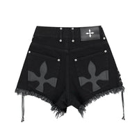 Sammy Jackson™ Wynona Plus Size Denim Short | Stoer & Stijlvol