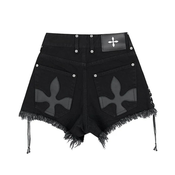Sammy Jackson™ Wynona Plus Size Denim Short | Stoer & Stijlvol